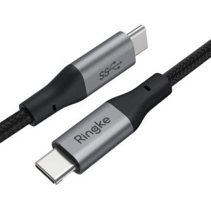 Ringke kábel USB-C na USB-C 1,2m Fast Charging fekete ACCB0002