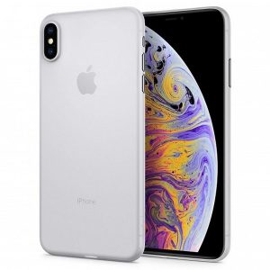 Spigen Air Skin iPhone Xs Max átlátszó 065CS24829 tok