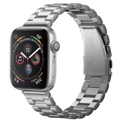   Spigen Modern Fit óraszíj Apple Watch 1/2/3 /4/5/6/7/SE 42/44/45mm ezüst
