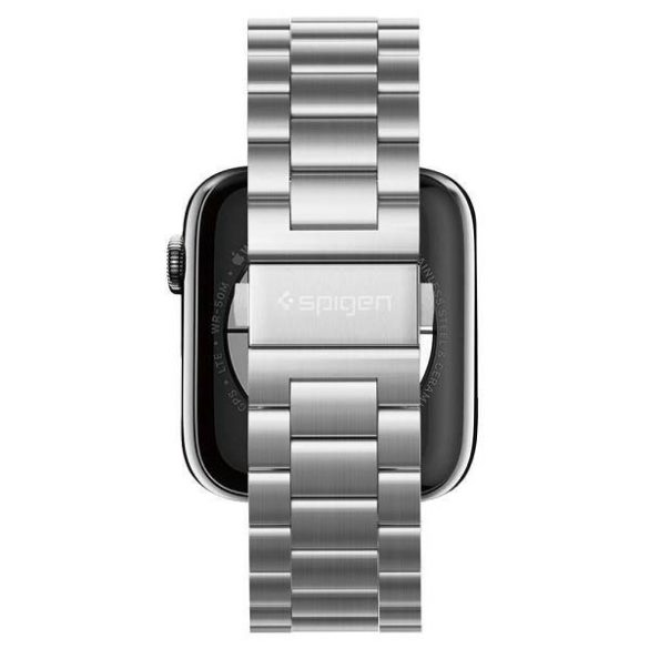 Spigen Modern Fit óraszíj Apple Watch 1/2/3 /4/5/6/7/SE 42/44/45mm ezüst