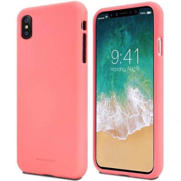 Mercury Soft iPhone Xs Max rózsaszín tok