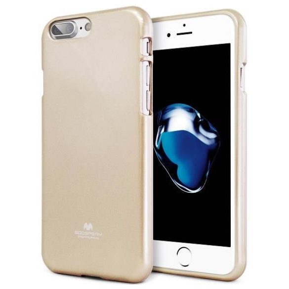 Mercury Jelly Case iPhone Xs Max arany tok precíz kivágásokkal