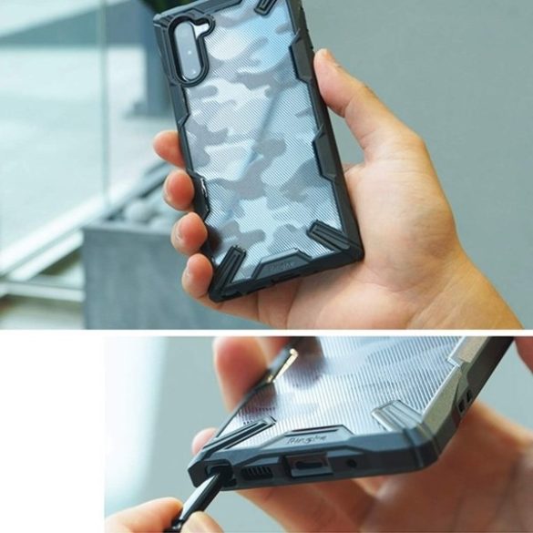 Ringke Fusion X Design tok Samsung Galaxy Note 10 - fekete