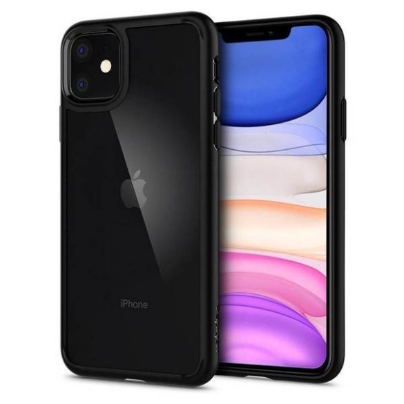 Spigen Ultra Hybrid iPhone 11 Mate fekete tok