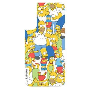 Samsung GP-TOU021HOWYW Frame Cover kompatibilis panel Samsung Galaxy S22 Simpsons Mix - fehér