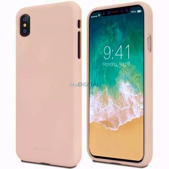 Mercury Soft G988 Samsung Galaxy S20 Ultra rózsaszín homok tok