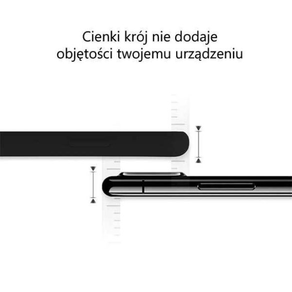 Mercury szilikon Samsung A20s A207 fekete tok