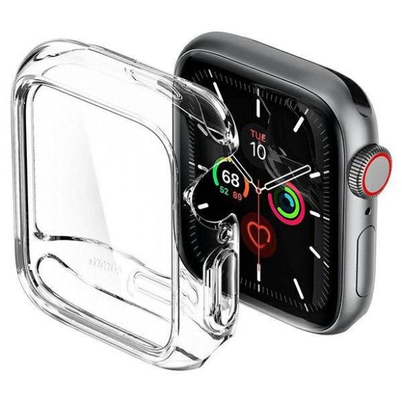 Spigen Ultra Hybrid Apple Watch 4/5/6/SE 44mm átlátszó tok