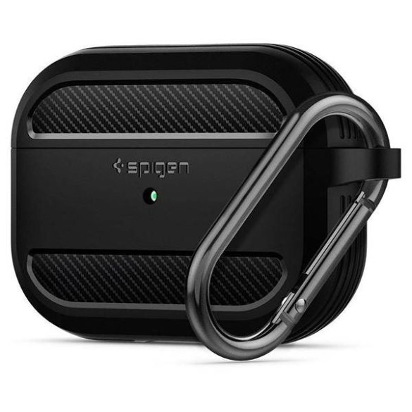 Spigen Rugged Armor AirPods Pro fekete tok 