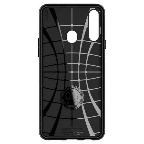 Spigen Rugged Armor Samsung A20s A207 fekete matt ACS00561 tok