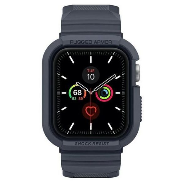 Spigen Rugged Armor Pro tok Apple Watch 4/5/6/7/SE (44/45mm) - szürke