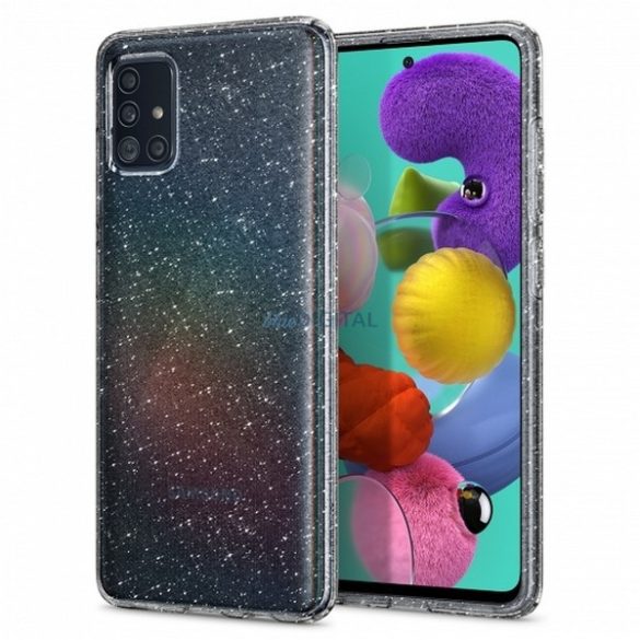 Spigen Liquid Crystal Glitter tok Samsung Galaxy A51 - többszínű