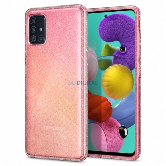 Spigen Liquid Crystal Glitter tok Samsung Galaxy A51 - többszínű