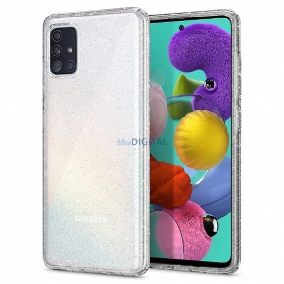 Spigen Liquid Crystal Glitter tok Samsung Galaxy A51 - többszínű