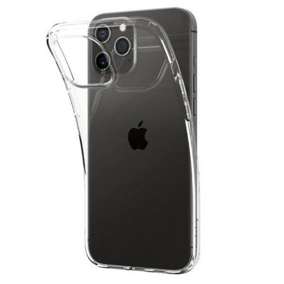 Spigen Liquid Crystal iPhone 12 Pro Max átlátszó tok - Blued