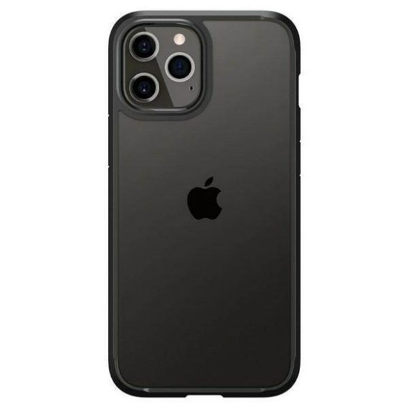 Spigen Ultra Hybrid iPhone 12/12 Pro 6,1" matt fekete tok