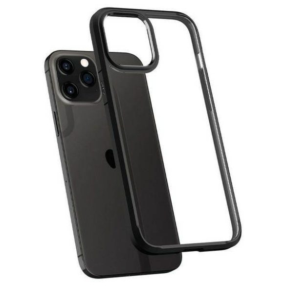 Spigen Ultra Hybrid iPhone 12/12 Pro 6,1" matt fekete tok