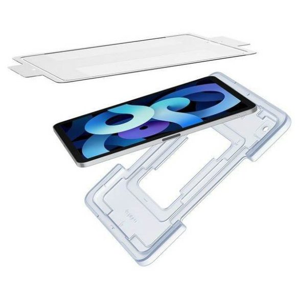 Spigen Glas.TR iPadi Air 4 2020/iPad Air 5 2022 "EZ FIT" szerelőkeret + edzett üveg kijelzővédő fólia