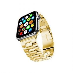 Mercury óraszíj fém Apple Watch 42/44/45 mm arany