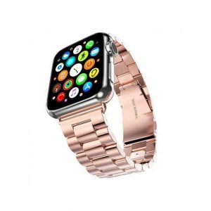 Mercury óraszíj Metal Apple Watch 38/40/41 mm rózsaarany