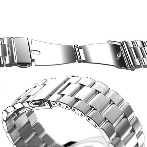 Mercury óraszíj Fém Apple Watch 38/40/41 mm ezüst