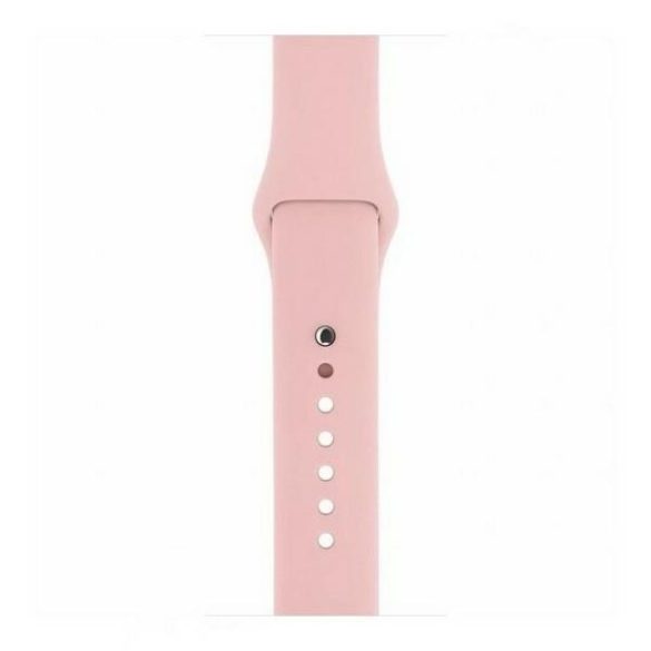 Mercury óraszíj Silicon Apple Watch 38/40/ 41 mm rózsaszín