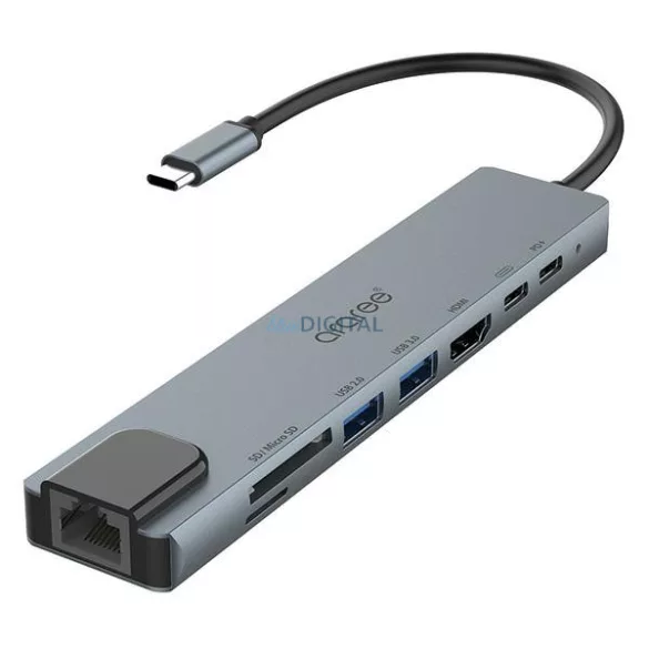 Araree Multi Hub 8w1 AM81 black AR60-01379A