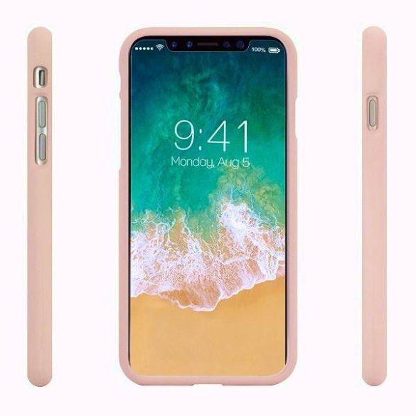 Mercury Soft iPhone 12/12 Pro 6,1" rózsaszín homok tok
