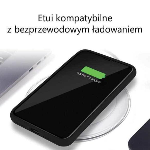 Mercury szilikon iPhone 12/12 Pro 6,1" fekete tok