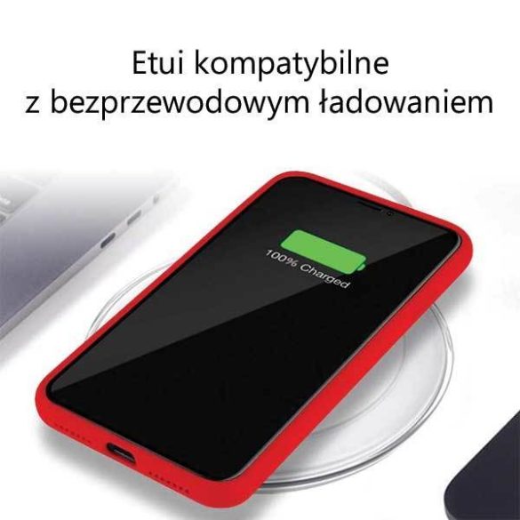 Mercury szilikon iPhone 12/12 Pro 6,1" piros tok