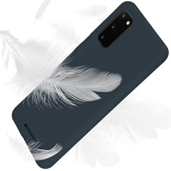 Mercury Soft iPhone 12 Pro Max 6,7" kék tok