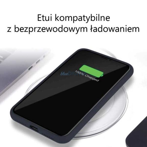 Mercury szilikon iPhone X/Xs tengerészkék tok