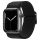 Spigen Fit Lite Apple Watch 4/5/6/7/SE 42/44/45mm fekete szíj