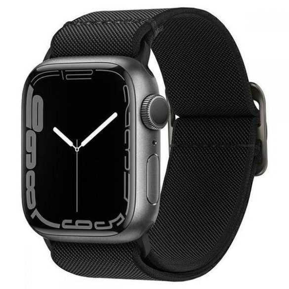 Spigen Fit Lite Apple Watch 4/5/6/7/SE 42/44/45mm fekete szíj