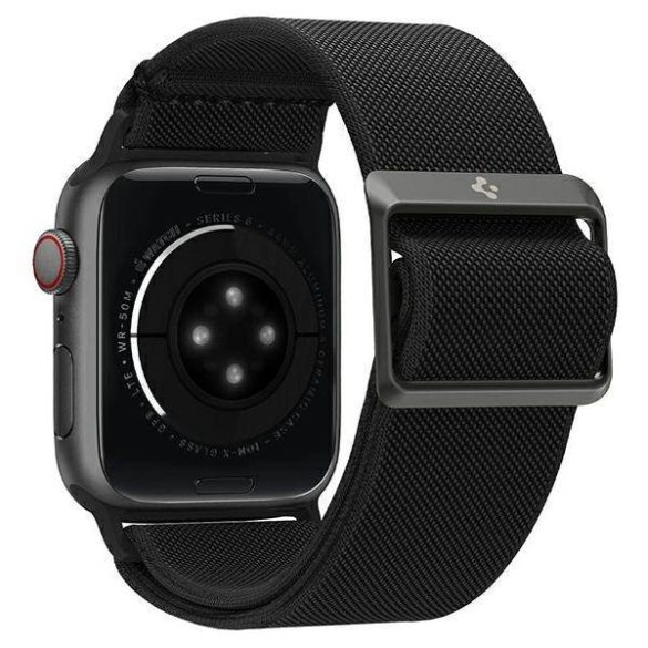 Spigen Fit Lite Apple Watch 4/5/6/7/SE 42/44/45mm fekete szíj