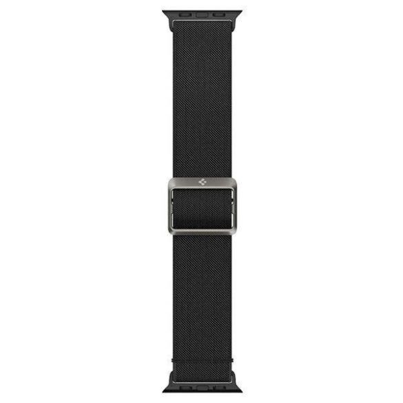 Spigen Fit Lite Apple Watch 4/5/6/7/SE 42/44/45mm fekete szíj