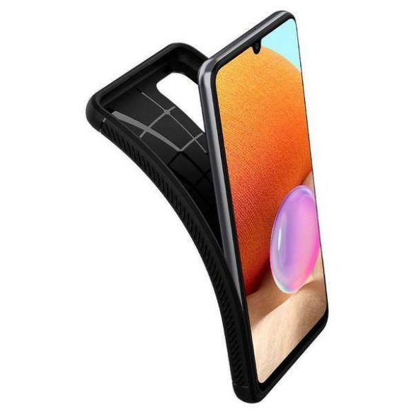 Spigen Rugged Armor Samsung A725 A72 fekete tok