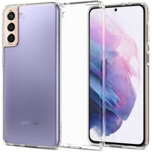 Spigen Liquid Crystal Samsung G991 S21 átlátszó tok