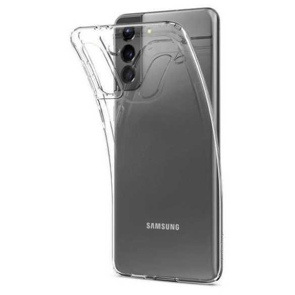 Spigen Liquid Crystal Samsung G991 S21 átlátszó tok