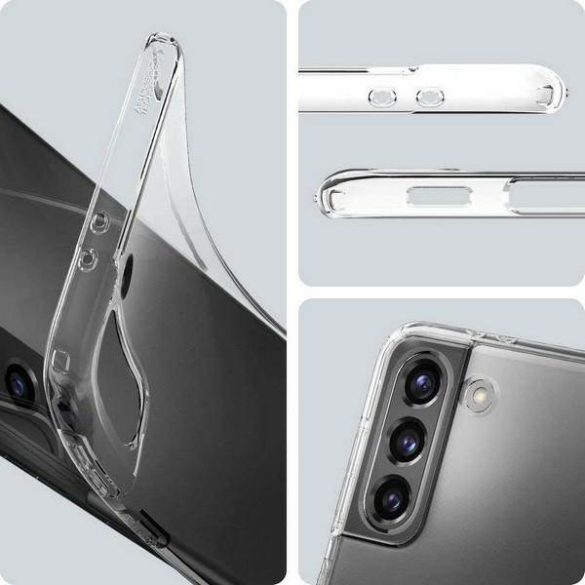 Spigen Liquid Crystal Samsung G991 S21 átlátszó tok