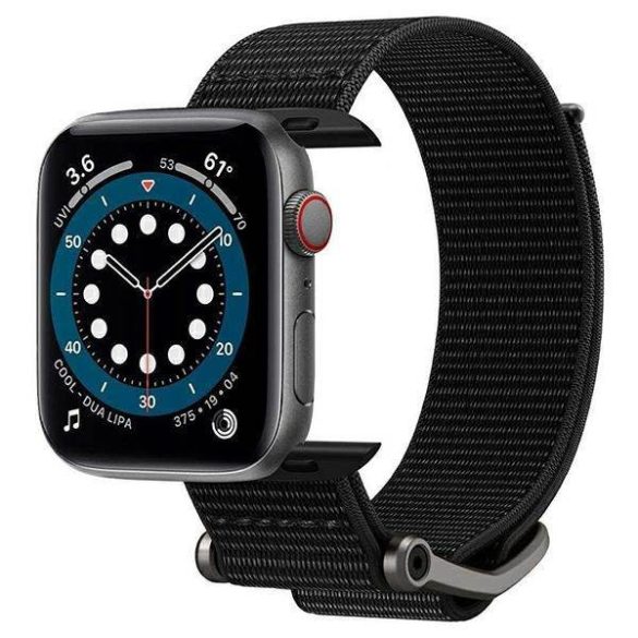 Spigen DuraPro Flex Apple Watch 4/5/6/7/SE 42/44/45mm fekete tok