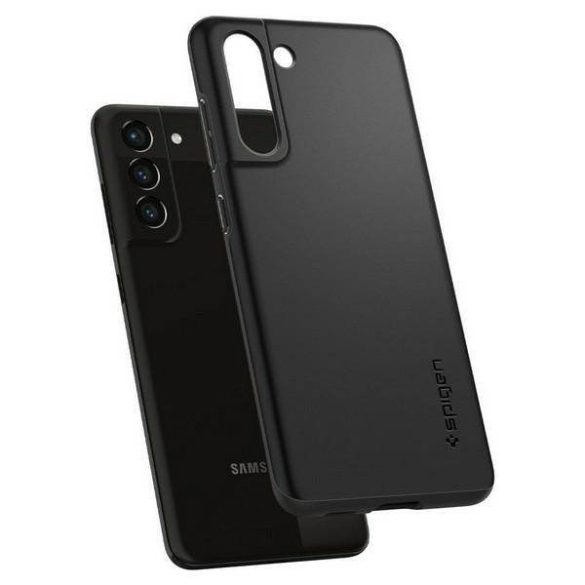 Spigen Thin Fit Samsung G990 S21 FE fekete tok