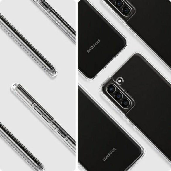 Spigen Liquid Crystal Samsung G990 S21 FE kristály átlátszó tok