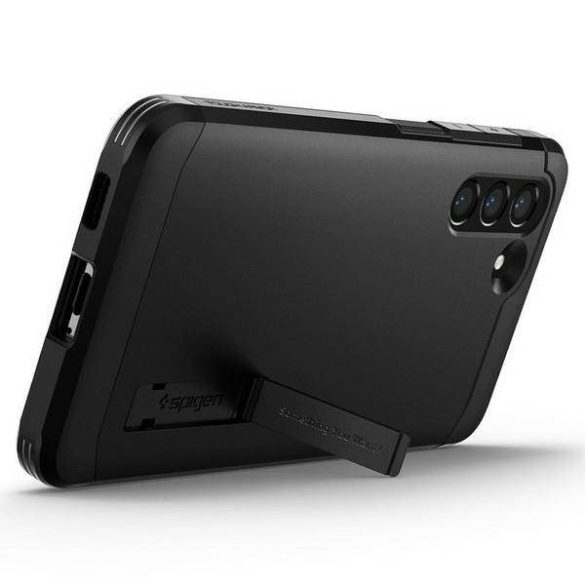 Spigen Tough Armor Samsung G990 S21 FE fekete tok