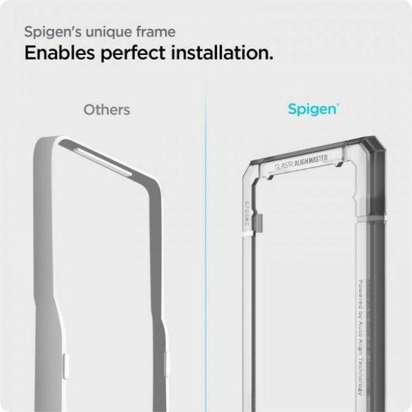 Spigen ALM Glass Tr Samsung Galaxy S21 FE 2db edzett üveg kijelzővédő fólia