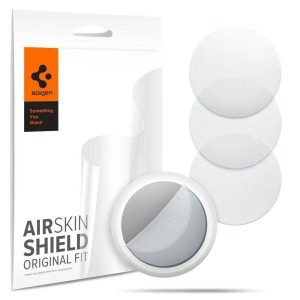 Spigen Folia Airskin Apple AirTag 4db matt átlátszó képernyővédő fólia