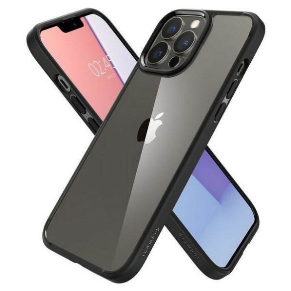 Spigen Ultra Hybrid iPhone 13 Pro Max 6.7" matt fekete tok