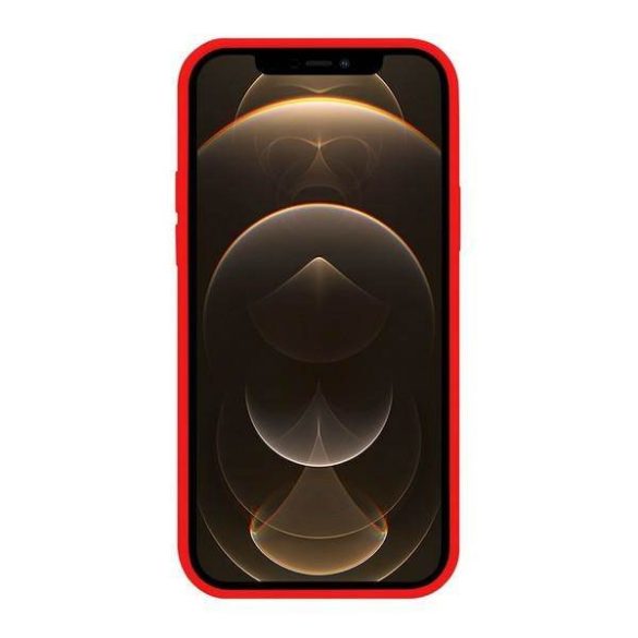 Mercury MagSafe szilikon iPhone 12 Pro Max 6.7" piros tok