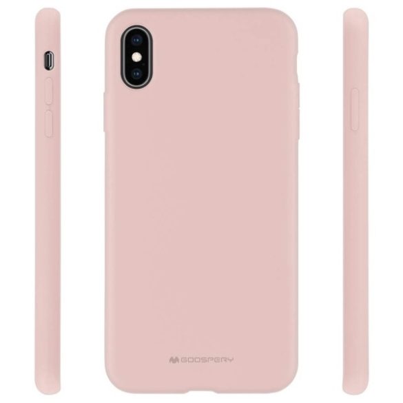 Mercury Silicone tok Samsung Galaxy A72 - rózsaszín