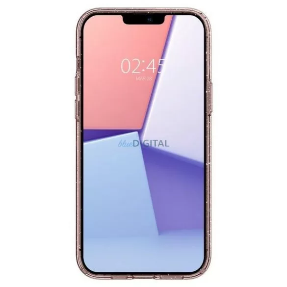 Spigen Liquid Crystal Glitter tok iPhone 13 Pro - rózsaszín